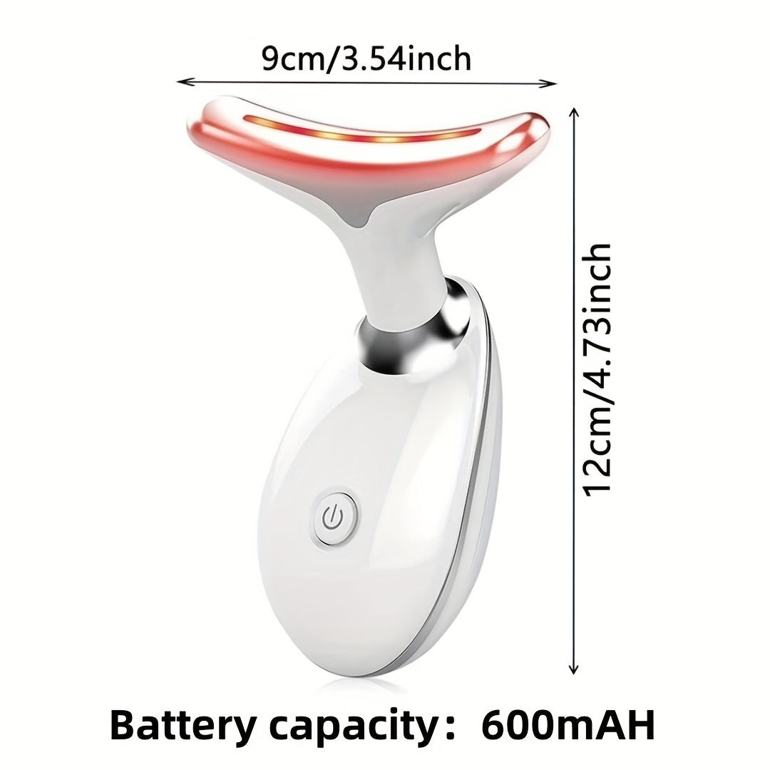 7LED Color Vibrating Neck Device