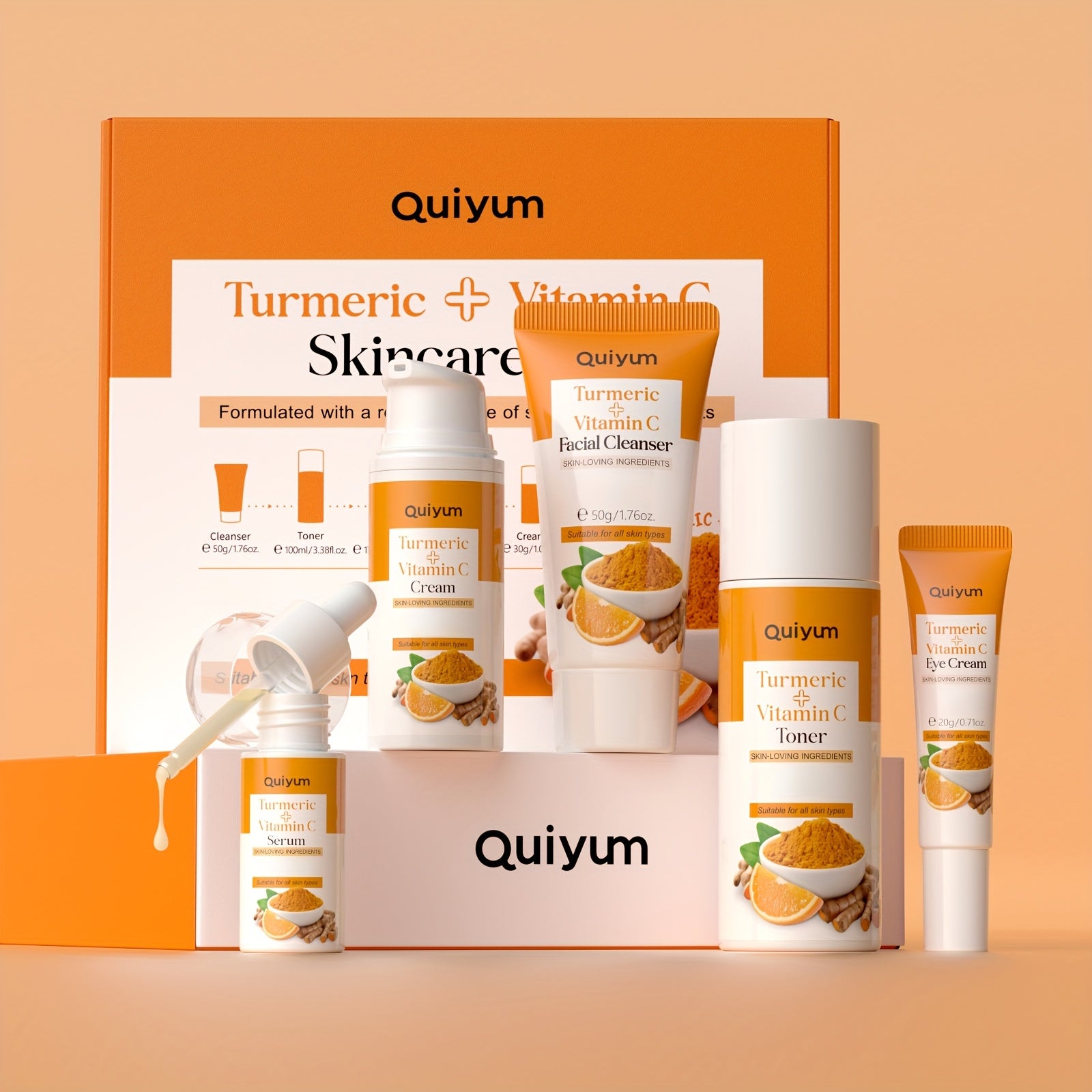Turmeric & Vitamin C, 5 In 1