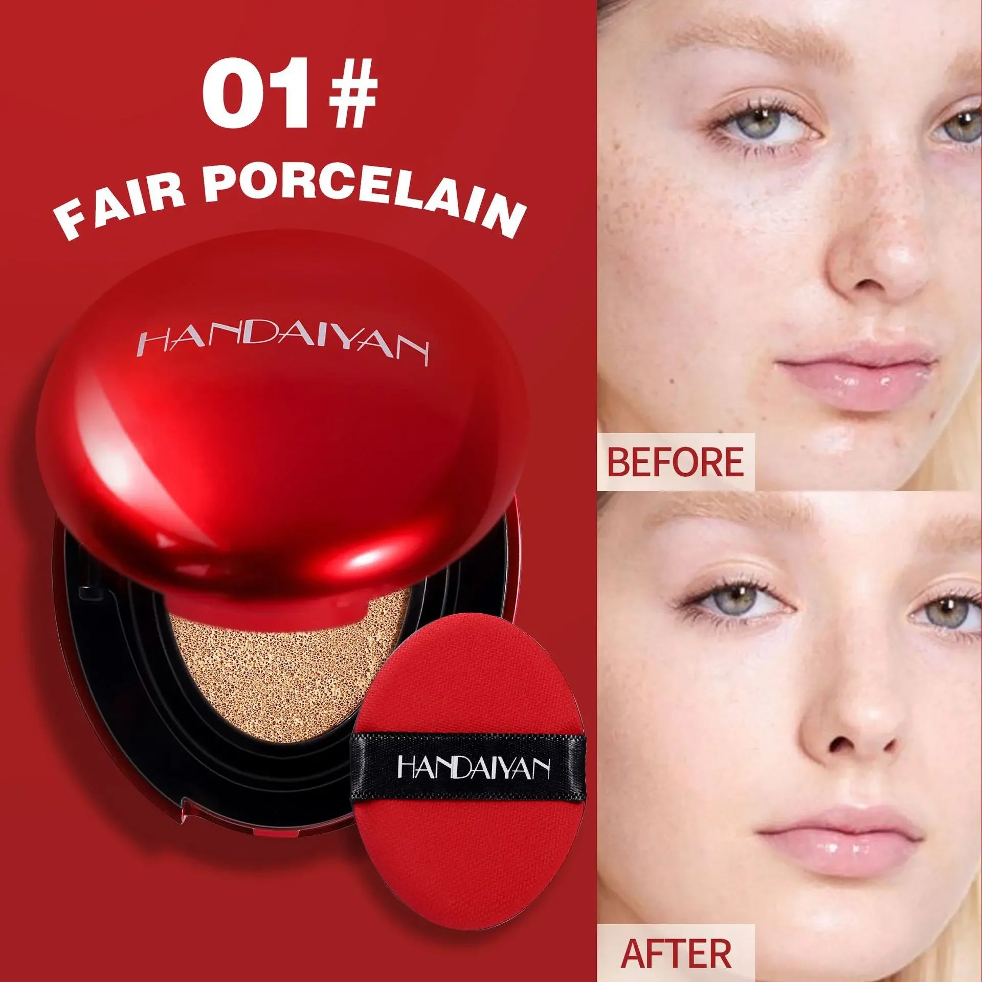 BB Cream Full Coverage Waterproof Long-lasting