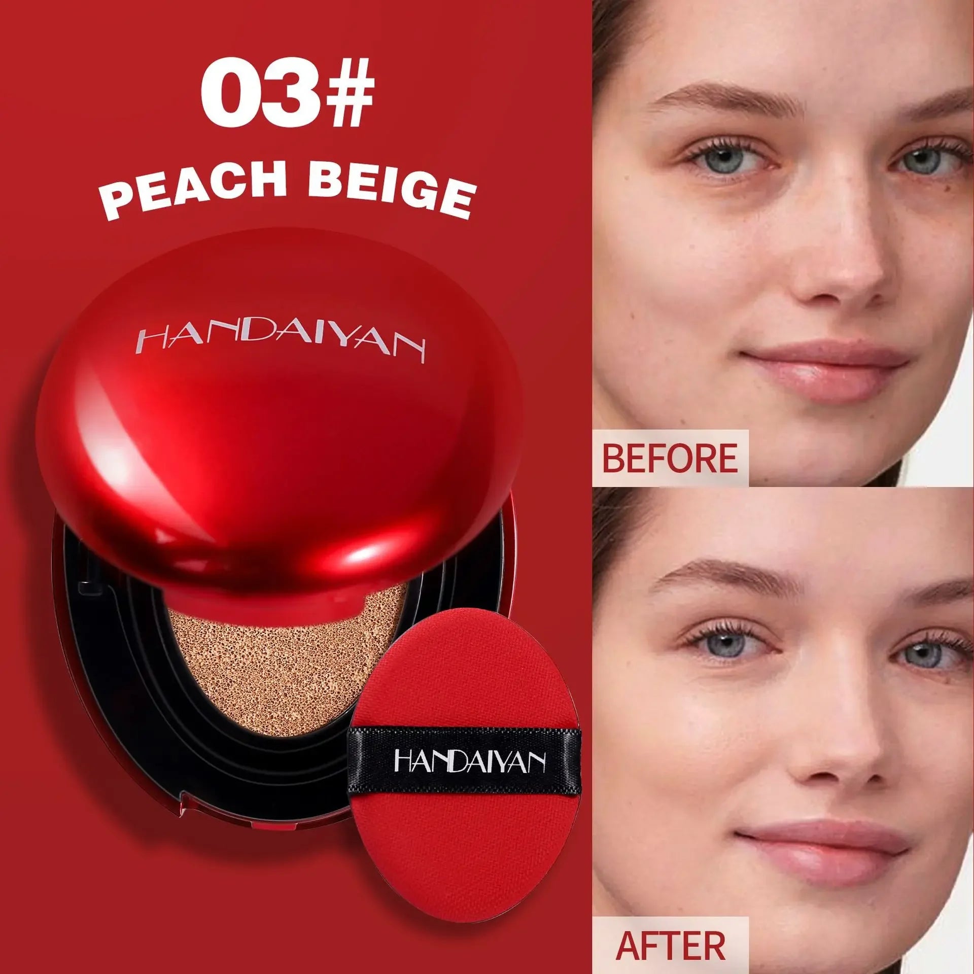 BB Cream Full Coverage Waterproof Long-lasting