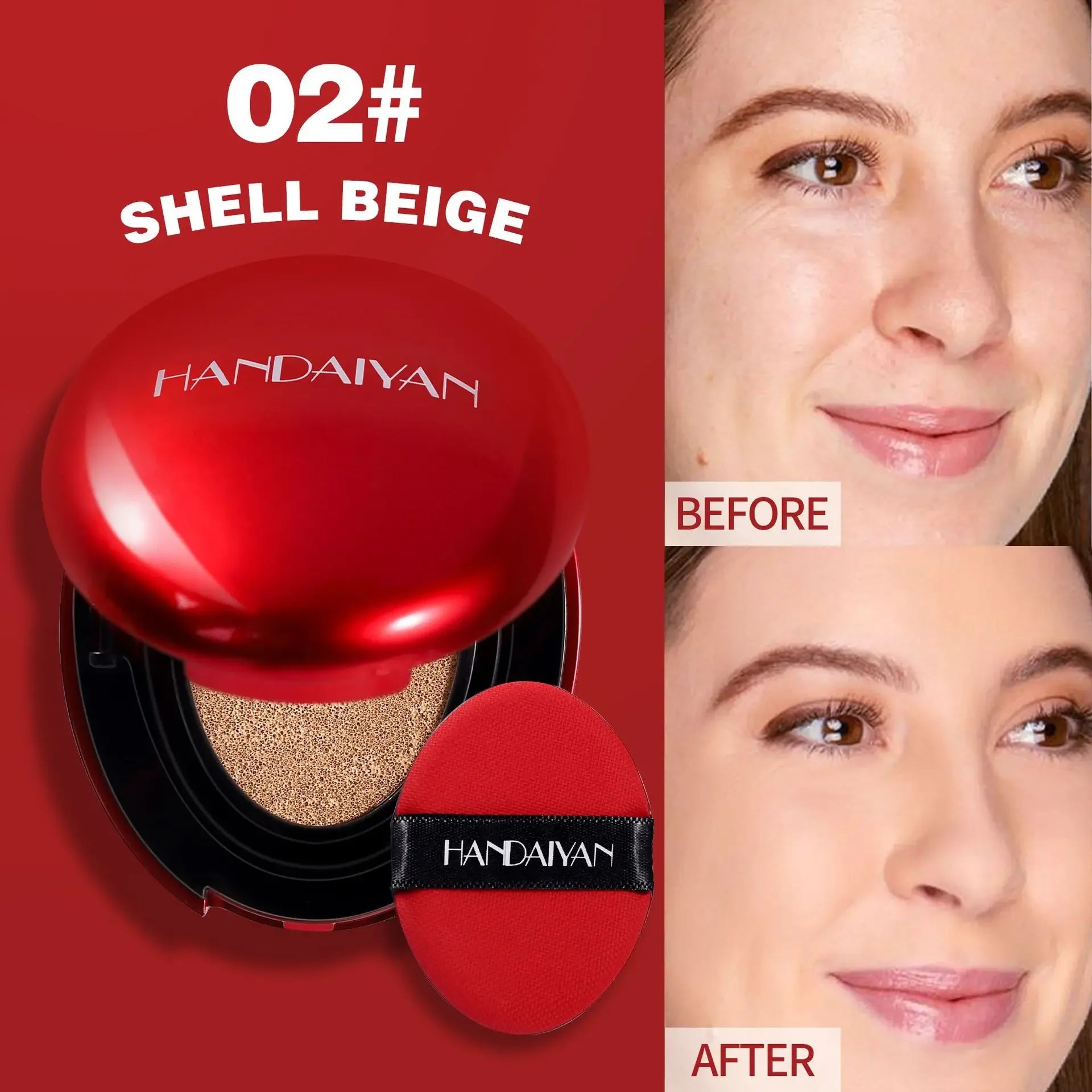 BB Cream Full Coverage Waterproof Long-lasting