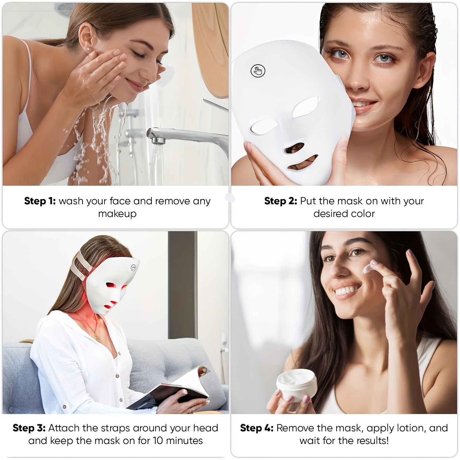 LED Facial Beauty Instrument
