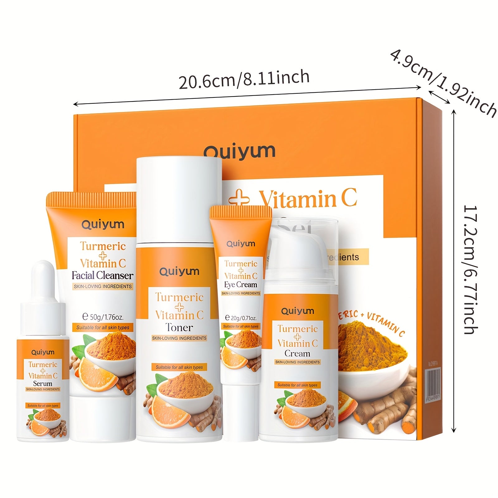 Turmeric & Vitamin C, 5 In 1