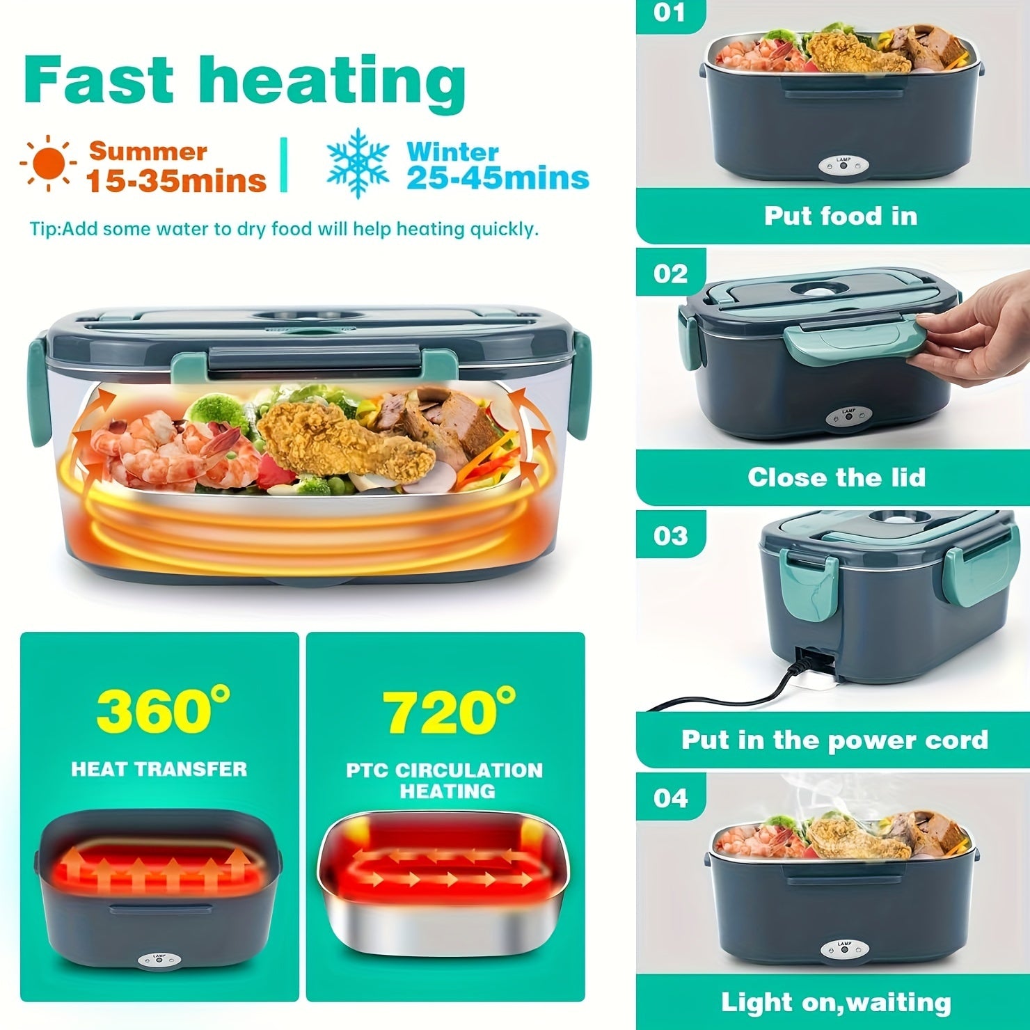 Electric Lunch Boxwith