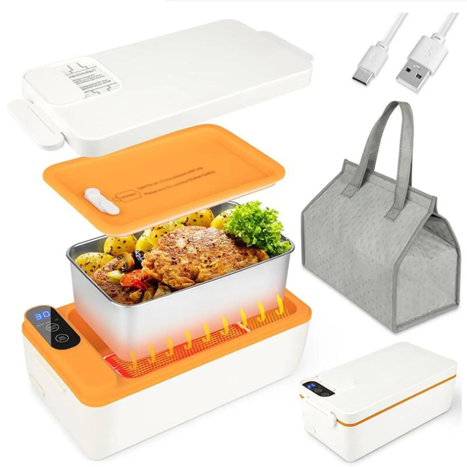 Heating Lunch Box For Office Workers