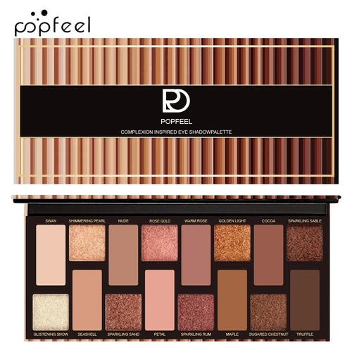 16 Color Eyeshadow Palette Glitter for Eyes Shimmer Matte Eye Shadow