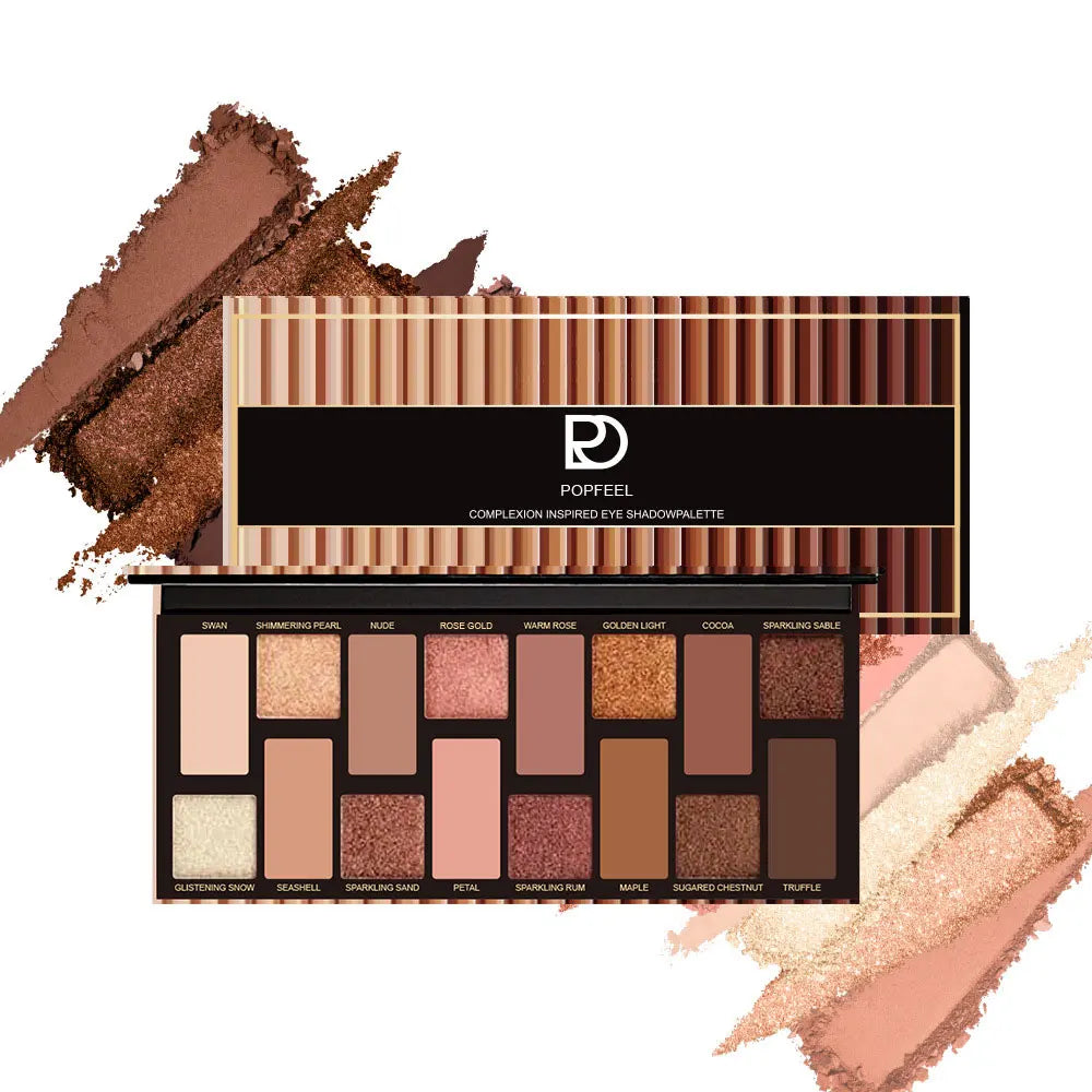16 Color Eyeshadow Palette Glitter for Eyes Shimmer Matte Eye Shadow