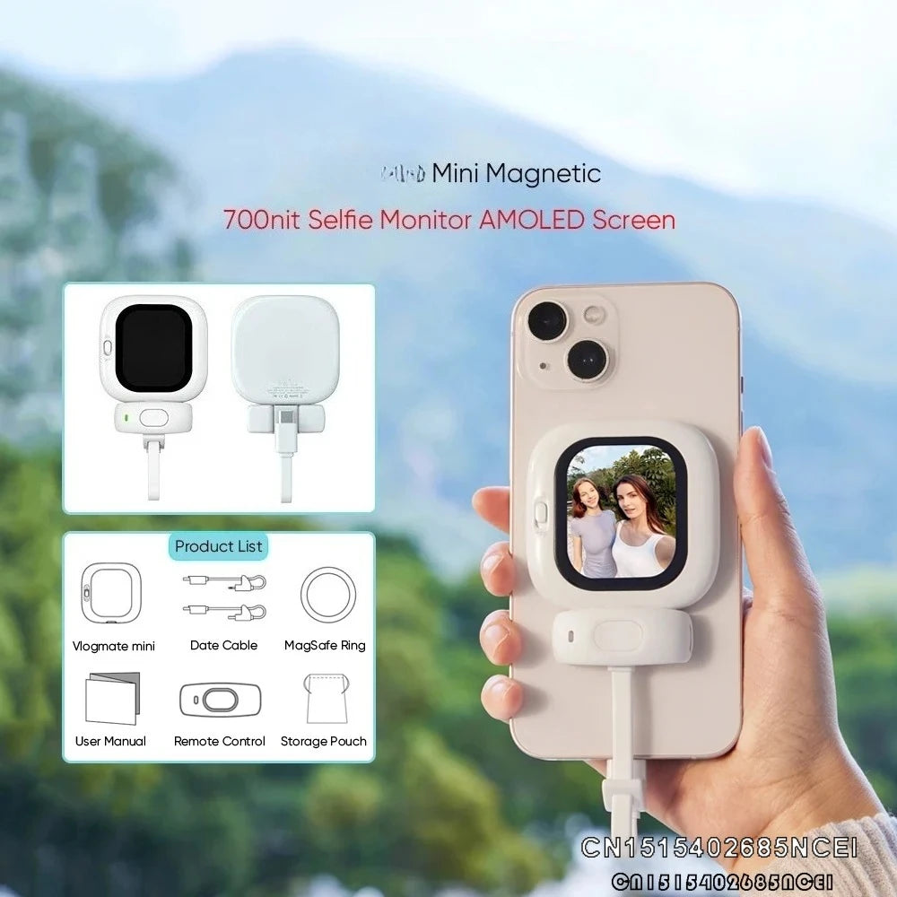 Magnetic Selfie Monitor Screen Remote